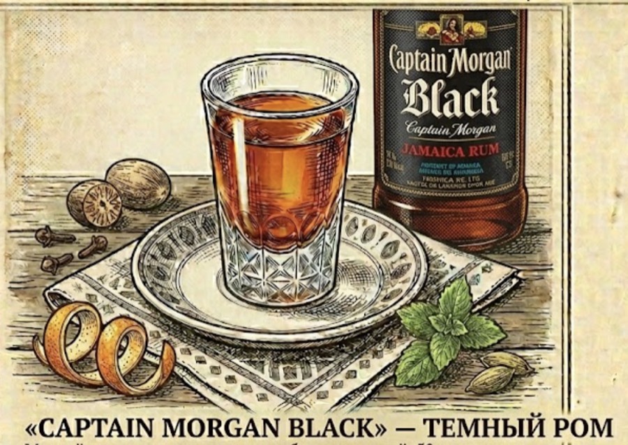 Capitan Morgan Black